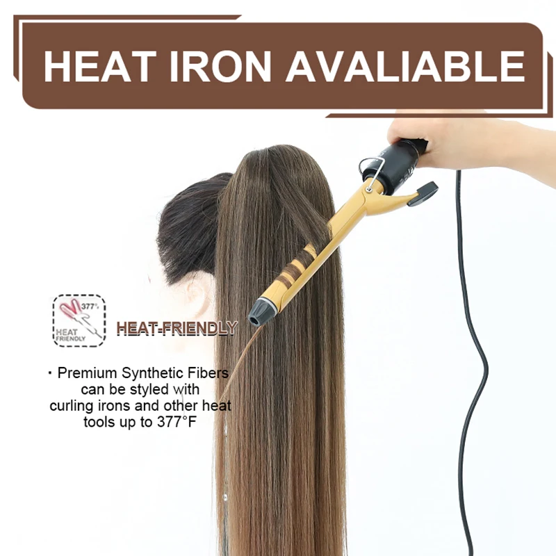 Body Wave Ponytail Extensions 28 Inch