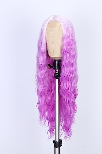 Barbie Blonde Long Curly Wig 28 Inch