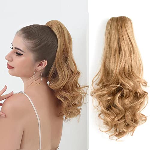 Claw Clip Ponytail Extension Long Curly Hair Pieces for Women