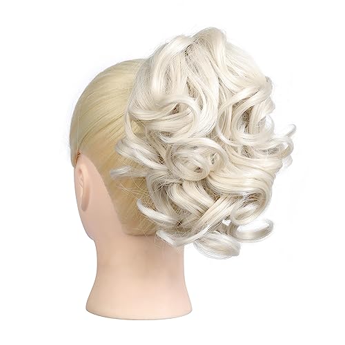 Ponytail Extension Short Curly Claw Clip Ponytails