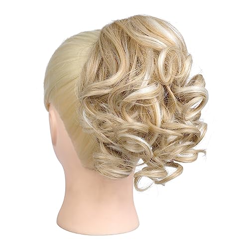 Ponytail Extension Short Curly Claw Clip Ponytails