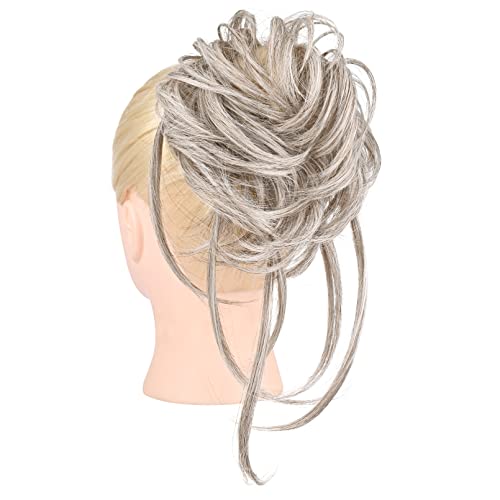 Lange zerzauste Hochsteckfrisur Haarknoten