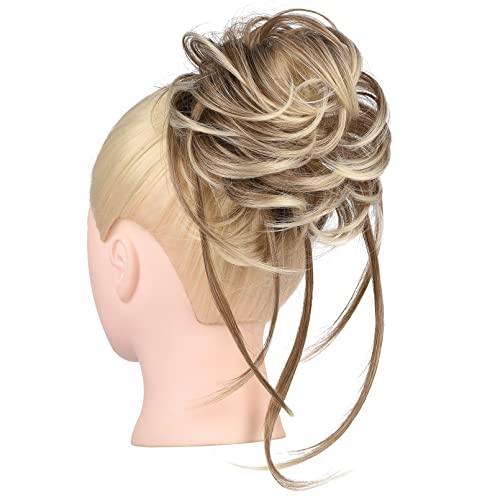 Lange zerzauste Hochsteckfrisur Haarknoten