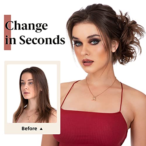 Clip de peigne latéral Messy Bun dans les postiches Easy Hair Bun