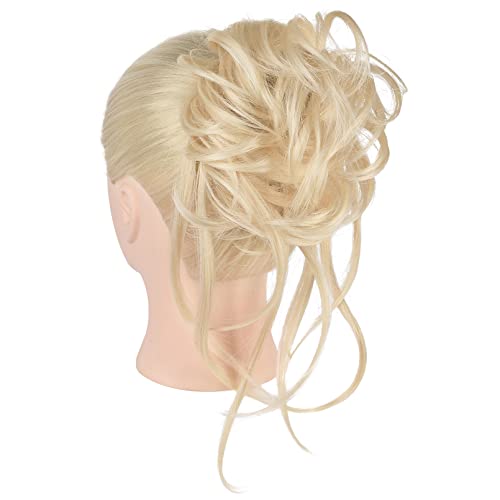 Lange zerzauste Hochsteckfrisur Haarknoten