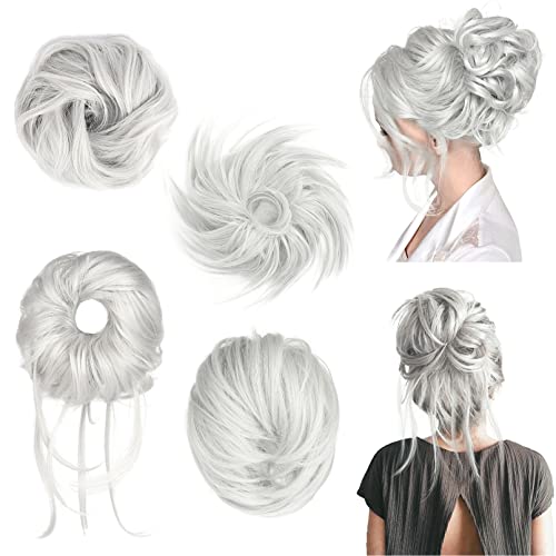 Messy Bun Hair Pieces, 4 Pieces
