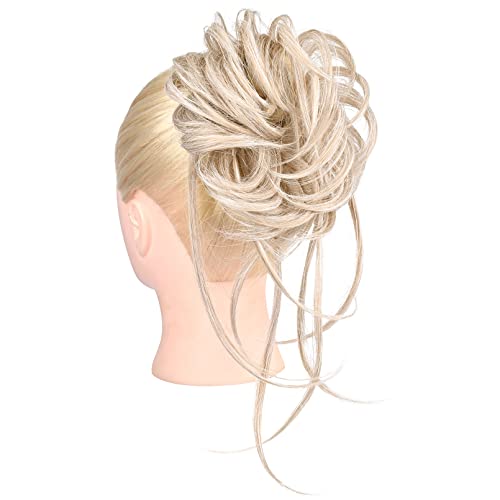 Lange zerzauste Hochsteckfrisur Haarknoten