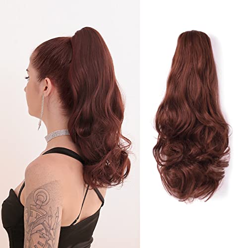 Claw Clip Ponytail Extension Long Curly Hair Pieces for Women