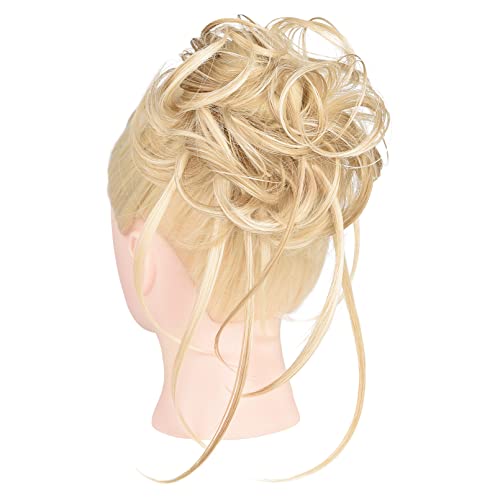 Lange zerzauste Hochsteckfrisur Haarknoten