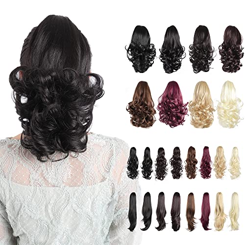 Claw Clip Ponytail Extension Long Curly Hair Pieces for Women