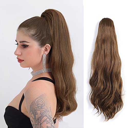 Claw Clip Ponytail Extension Long Curly Hair Pieces for Women