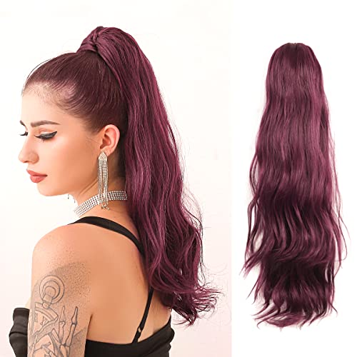 Claw Clip Ponytail Extension Long Curly Hair Pieces for Women