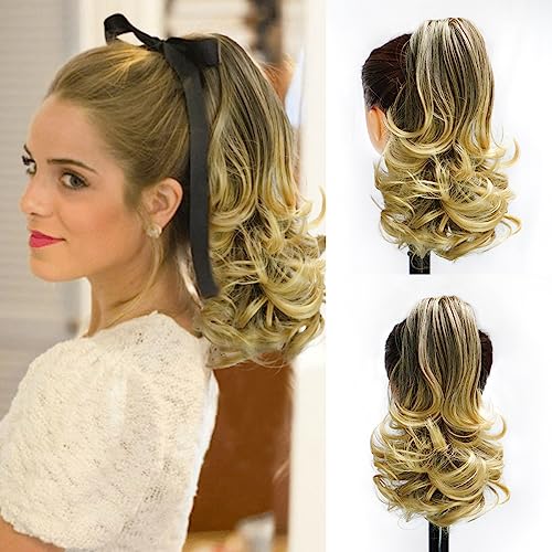 Short Curly Ponytail Natural Wavy Ponytail Extension