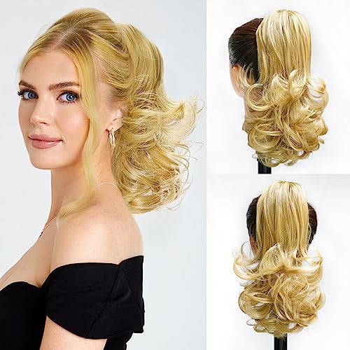 Short Curly Ponytail Natural Wavy Ponytail Extension