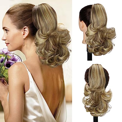 Short Curly Ponytail Natural Wavy Ponytail Extension