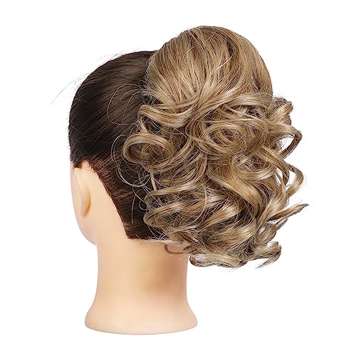 Ponytail Extension Short Curly Claw Clip Ponytails