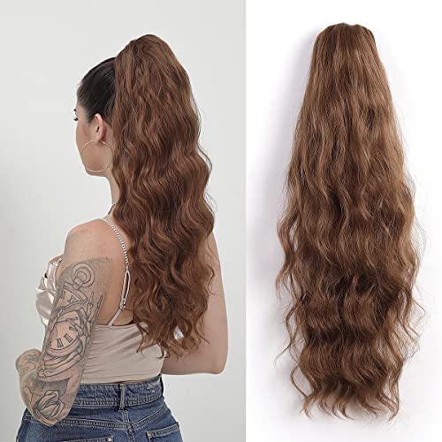 Claw Clip Ponytail Extension Long Curly Hair Pieces for Women