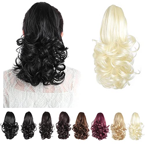 Claw Clip Ponytail Extension Long Curly Hair Pieces for Women