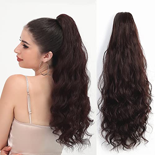 Claw Clip Ponytail Extension Long Curly Hair Pieces for Women