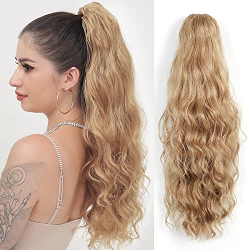 Claw Clip Ponytail Extension Long Curly Hair Pieces for Women