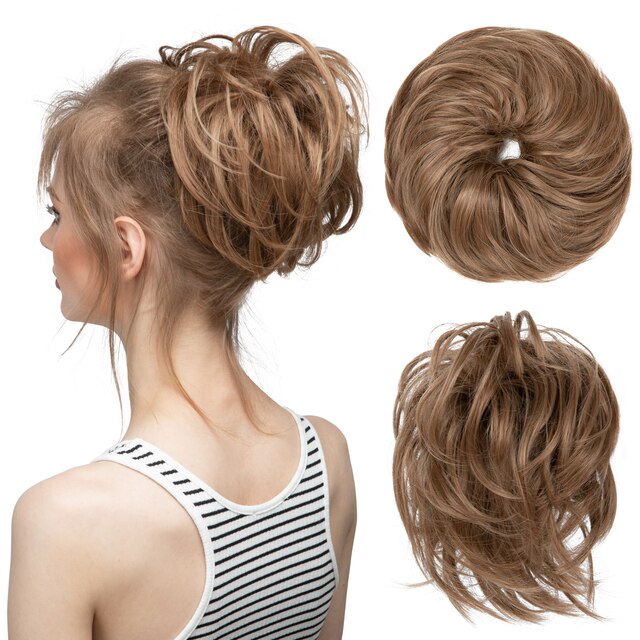 Straight Bun Bun Hairpieces