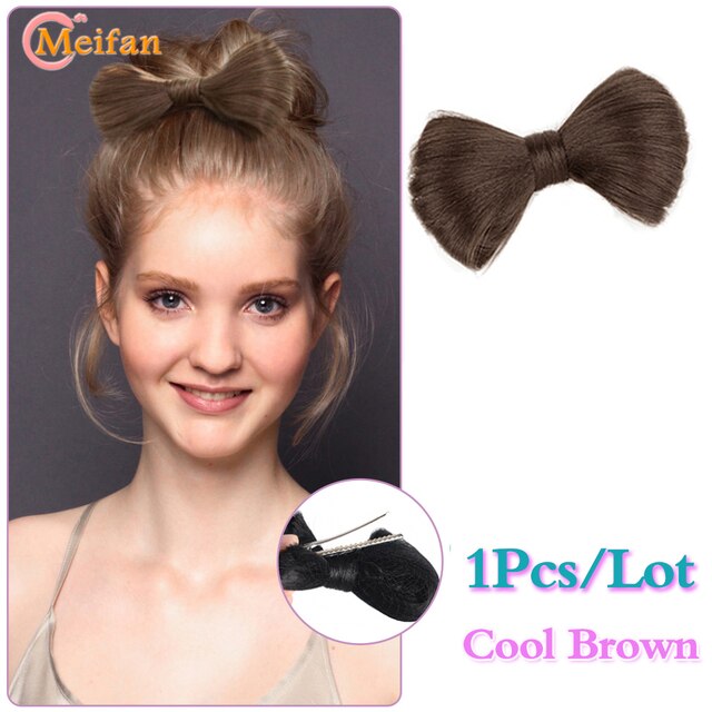 Bow Hair Bun Griffe Chignon Kitty bow Outils de coiffage