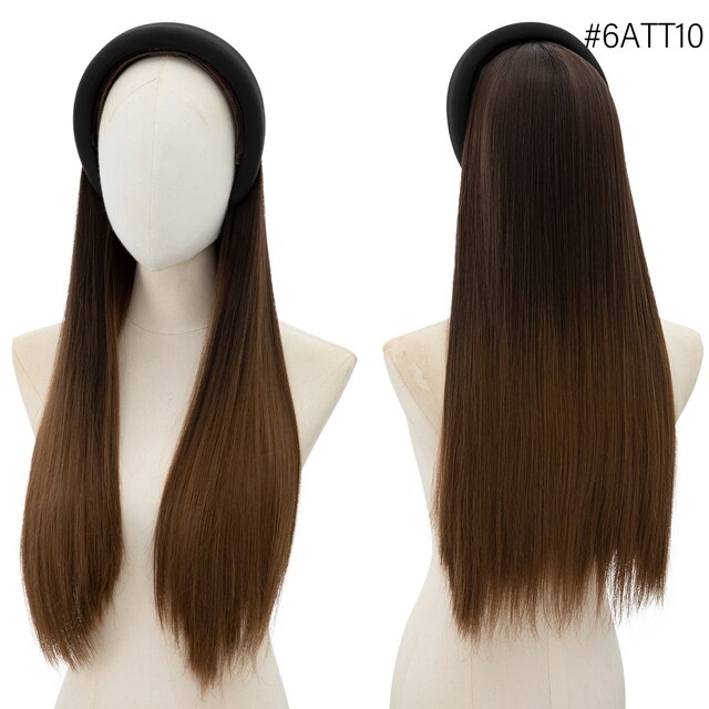 Headband Wig Natural Long Straight Hair Wig