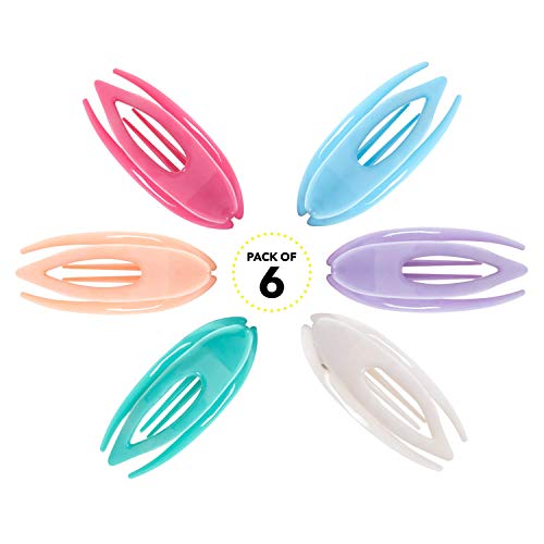 Comfortable Hold Ladies Beauty Accessory Pin Teeth Clamp