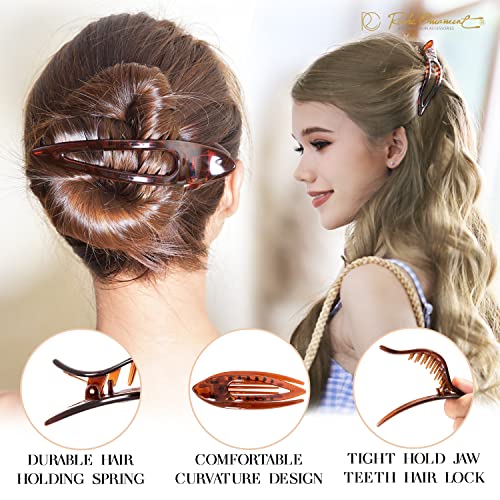 Comfortable Hold Ladies Beauty Accessory Pin Teeth Clamp