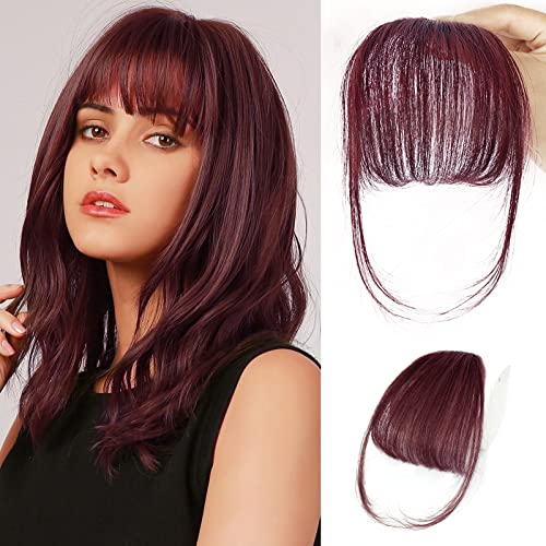 Clip in Bangs Frange incurvée pour un usage quotidien