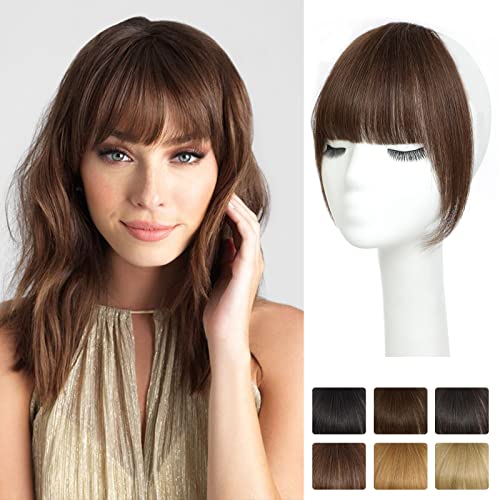 Clip in Bangs Frange incurvée pour un usage quotidien