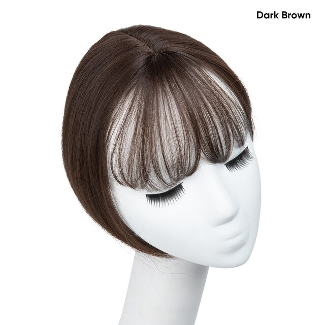 Clip dans les cheveux avec une frange Overhead Natural Invisible Replaceme