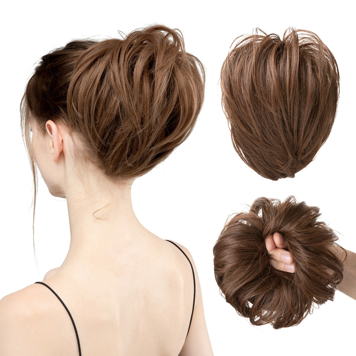 Chignon Queue de cheval Chignon droit