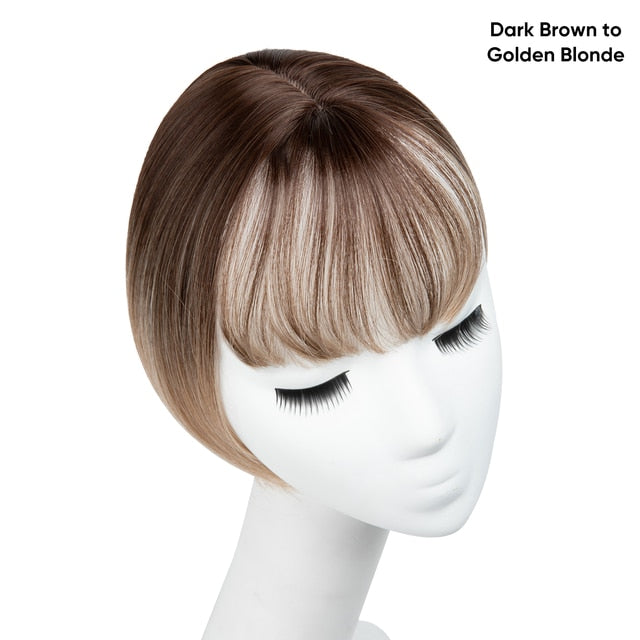 Clip dans les cheveux avec une frange Overhead Natural Invisible Replaceme