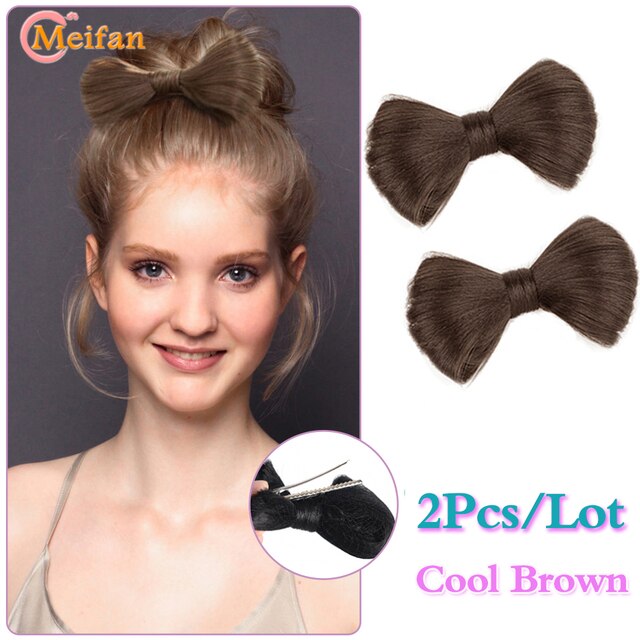 Bow Hair Bun Griffe Chignon Kitty bow Outils de coiffage
