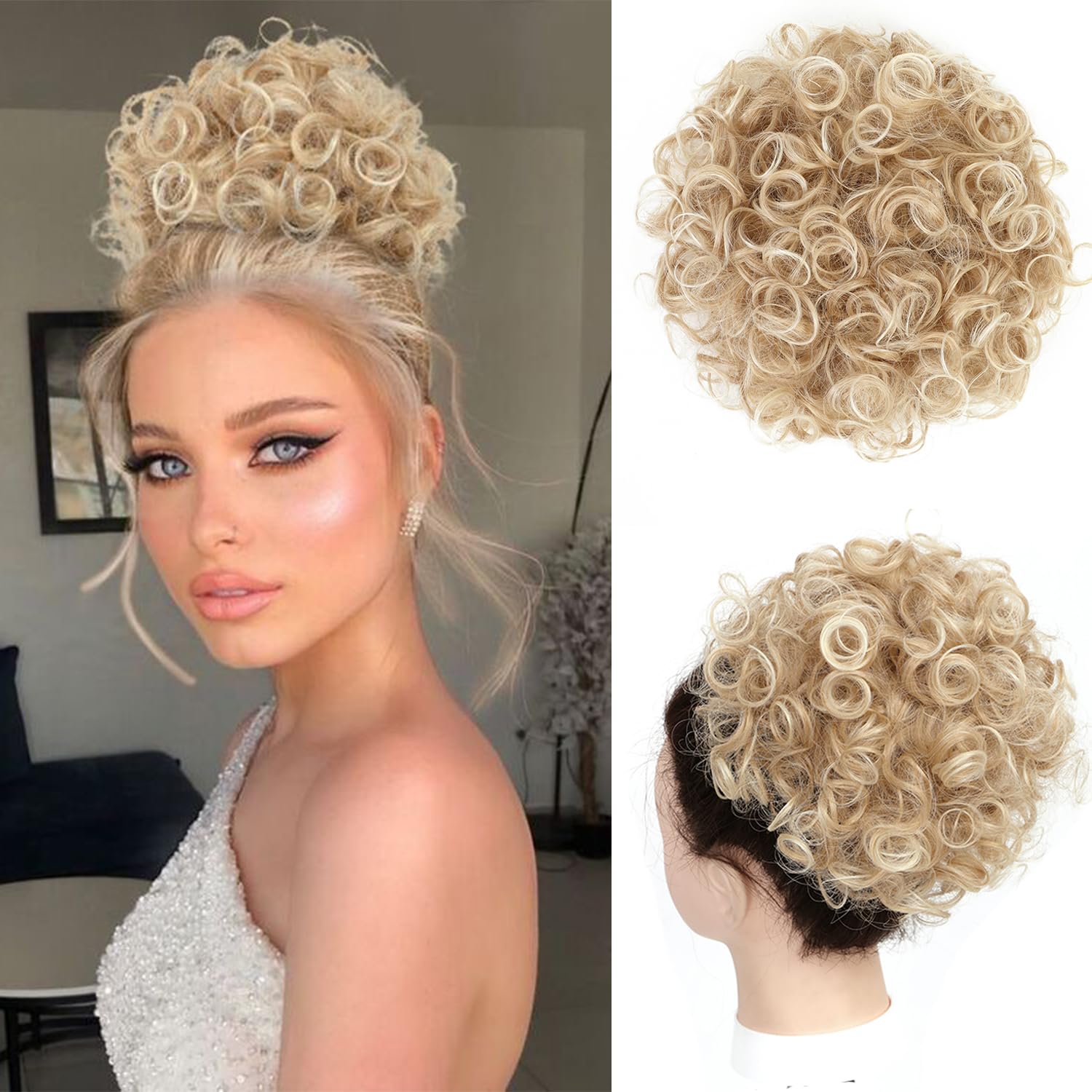 Hot Now🔥40% Off! Loose Wave Large Curly Bun