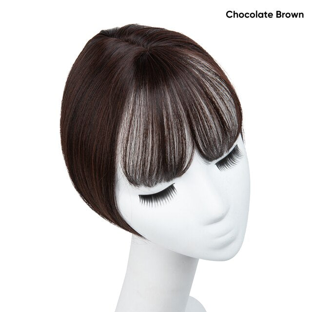Clip dans les cheveux avec une frange Overhead Natural Invisible Replaceme