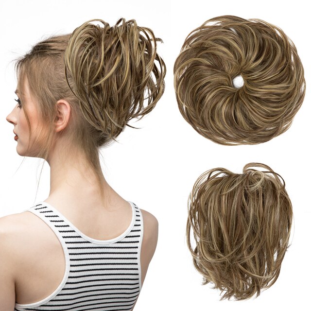 Straight Bun Bun Hairpieces