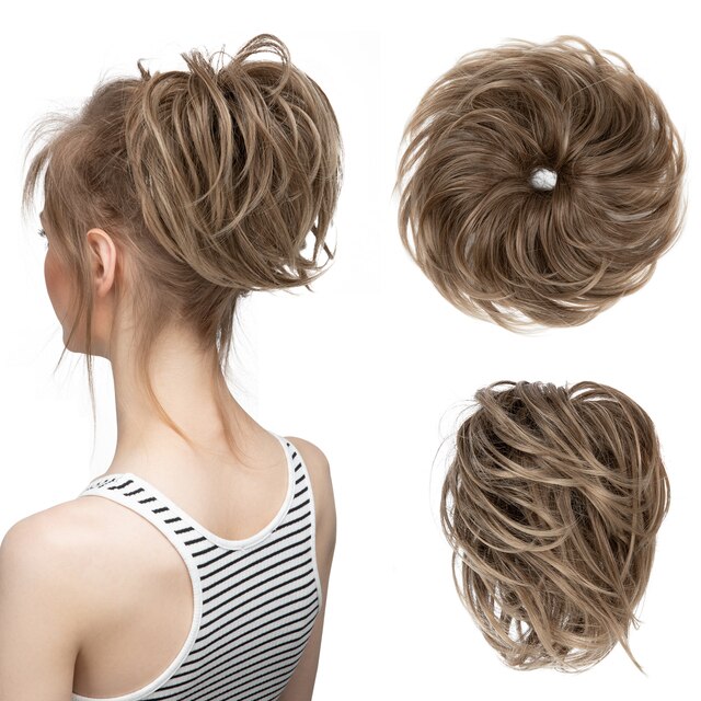 Straight Bun Bun Hairpieces