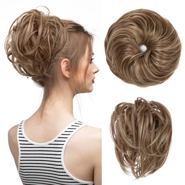 Straight Bun Bun Hairpieces