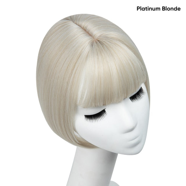 Clip dans les cheveux avec une frange Overhead Natural Invisible Replaceme