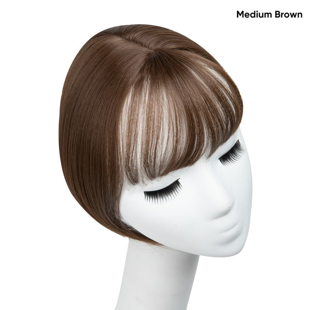 Clip dans les cheveux avec une frange Overhead Natural Invisible Replaceme