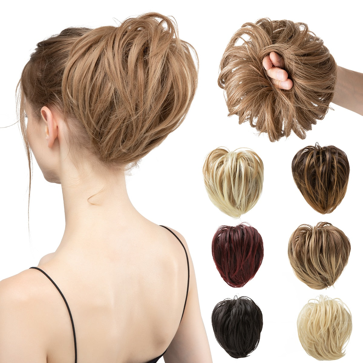 Chignon Queue de cheval Chignon droit