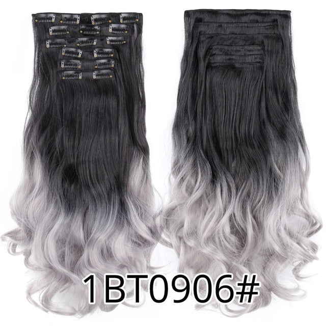 Curly Wave Clip Hair Piece