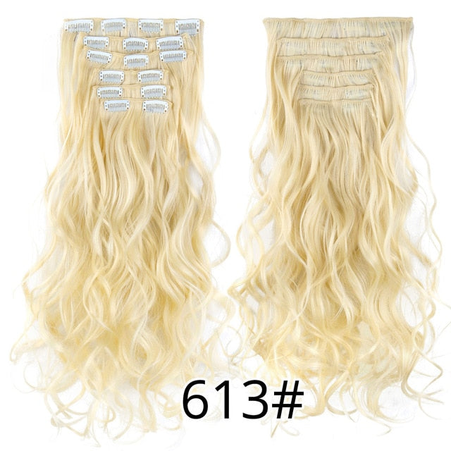 Curly Wave Clip Hair Piece