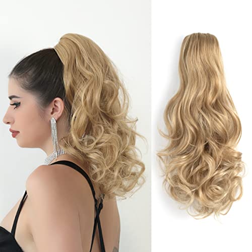 Claw Clip Ponytail Extension Long Curly Hair Pieces for Women