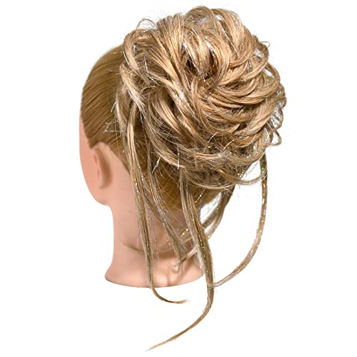Lange zerzauste Hochsteckfrisur Haarknoten