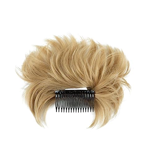 Messy Bun Side Comb Clip in Hair Bun Easy Hairpieces