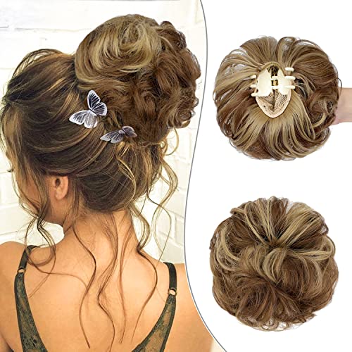 Claw Clip Messy Bun HairPiece for Women