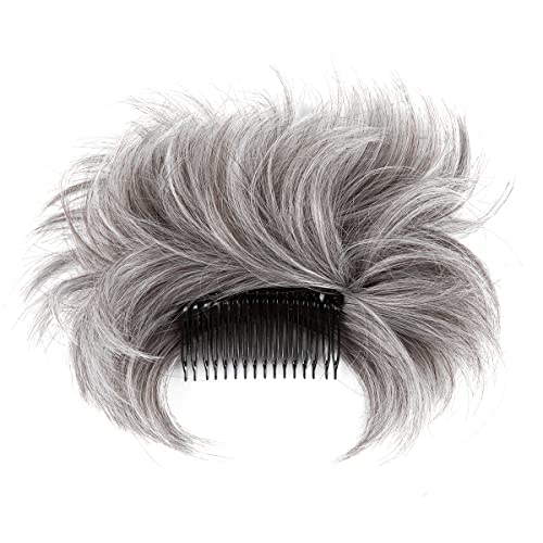 Messy Bun Side Comb Clip in Hair Bun Easy Hairpieces